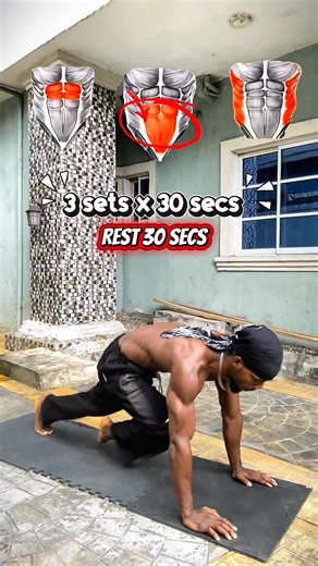 🔥 Easy Complete Abs Workout – Beginners Core Routine #abs #workout #homeworkout #fitness #fyp | King damian fitness