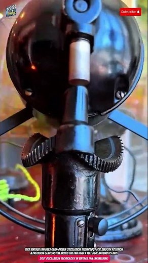 360° Oscillation Technology in Vintage Fan Engineering
