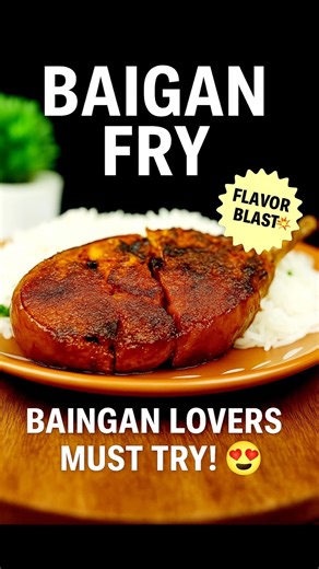 BAIGAN FRY RECIPE #BainganTadka #TawaRecipe #ChatpataBaingan #DesiFlavours #Mayurspantry