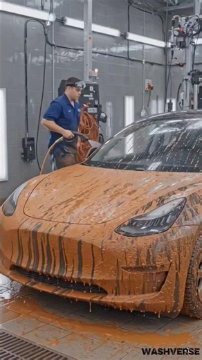Tesla Certified Car Wash Review From USA 🇺🇸✨