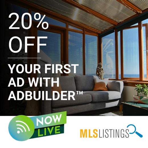 🎉 Last Chance: 20% off Your First Ad with AdBuilder™! 🎉 AdBuilder is now live in MLSListings, offering you an easy way to publish engaging video ads for your listings on Facebook, Instagram, Google, and Bing, all without leaving the MLS. This is your final opportunity to claim a 20% “go live” discount on your first ad! Visit spherebuilder.io/mlslistings to take advantage of this exclusive offer for early adopters and effortlessly grow your business. Use promo code MLSLIVE20 before it's too lat
