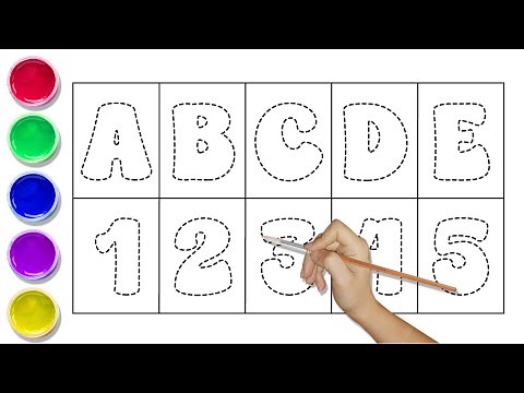 ABCDE 12345 - Paint & Learn