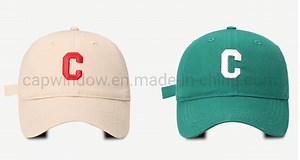 [Hot Item] 100% Cotton Golf Baseball Cap with Customized Logos