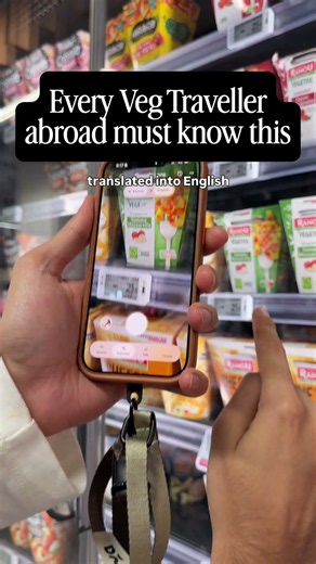 Free AI for Veg Travellers for Translating Food Labels Instantly