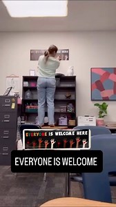 A NEW START: Last spring, Idaho teacher Sarah Inama made national headlines for refusing to take down her EVERYONE IS WELCOME HERE poster featuring colorful letters and hands of different colors. The #WestAdaSchoolDistrict asked her to remove the sign, calling it non-neutral. Now, the poster hangs in her new classroom in the Boise School District just miles away. The Boise School District says it supports the #everyoneiswelcomehere message, and will support teachers who choose to display it. KTV