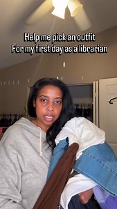 9.8K views · 105 reactions | Help me pick my #firstday as a school librarian outfit. Remember I’ll be at a high school so I have to look cool  | The Tutu Teacher | Facebook