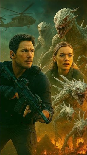 The Tomorrow War (2021)Intense Alien Fight, Explosive Action, and Epic CinematicChristopher Pratt