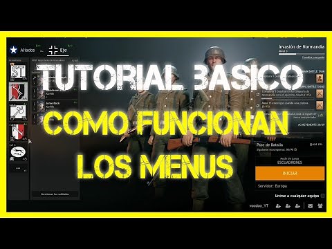 TUTORIAL basico MENUS DE ENLISTED 🤩 como COMENZAR EN ENLISTED🤩 [ enlisted tutoriales ]