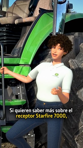 Los nuevos receptores Starfire™ 7000 son un paso de última generación hacia la agricultura digital. Y si se trata de tecnología John Deere, Ana nos explica sus principales características. ¡Dale play y enterate! #JohnDeereConecta #JohnDeereArgentina | John Deere