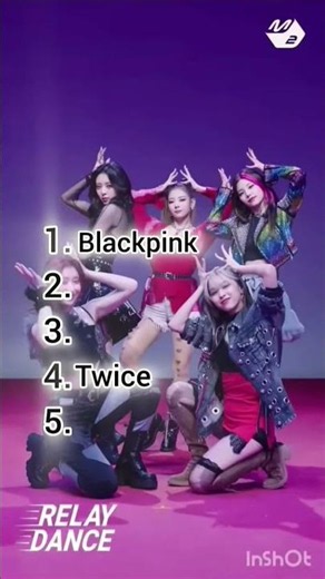 Top 5 favourite K-pop girl groups #butterfly....