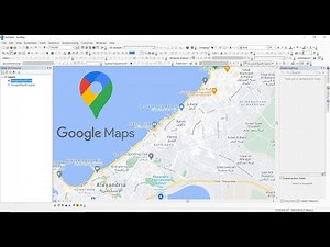 تنزيل خرائط جوجل (Google map) على برنامج Arcmap