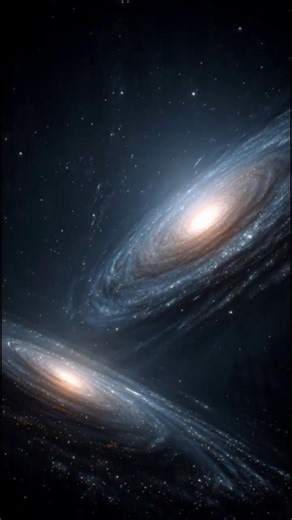 After the first pass — Milky Way, Andromeda… and the slow birth of Milkomeda. 🌌✨ #absolutecosmos