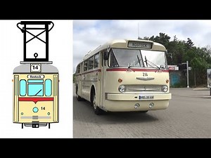 Trams and Museums No. 14 Rostock Tram