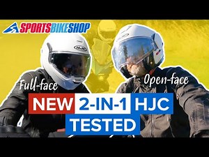 HJC i100 flip-up motorcycle helmet review - Sportsbikeshop