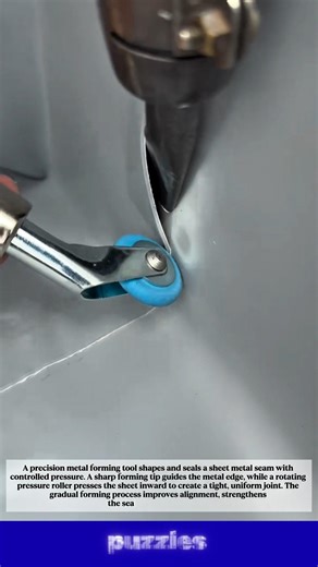 Perfect Metal Seam Forming with Precision Tooling