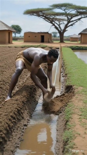 Building an Ancient Gravity Irrigation Canal