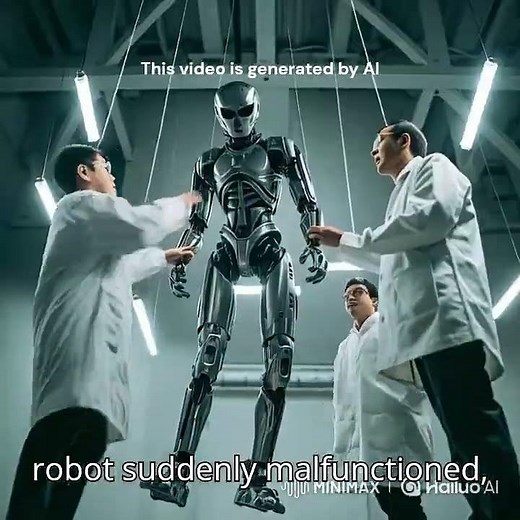 Humanoid robot attacks people in China's testing facility