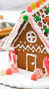 I'm sharing my family's homemade Gingerbread House Recipe, plus a template for making festive holiday decorations! This recipe is UNIQUE because of when you cut out your pieces and it makes all the difference for a house that is easy to put together and STAYS together! You are going to love it! Ingredients For the gingerbread house: ▢1/2 cup butter, melted ▢3/4 cup brown sugar ▢1 large egg ▢1/4 cup molasses ▢2 2/3 cups flour ▢2 teaspoons ground ginger ▢1 teaspoon baking soda ▢1/2 teaspoon ground