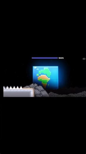 Beating Space Invaders! Full Video on my Channel #geometrydash