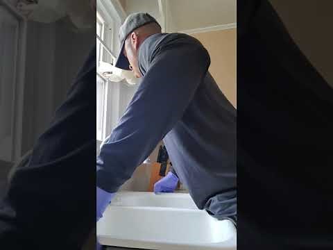 KOHLER double bowl sink install