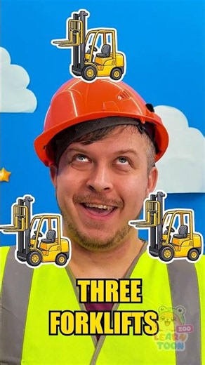 🤯 Forklift Challenge! Count Together and Guess the Answer! 🚜 #SmartKids #Lesson #Kids