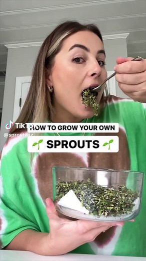How to grow sprouts. Video from @Home Grown Garden #dougevans #sproutwiz #organic #sprouting #sproutingseeds #sprouttok #howtosprout #thesproutbook #fyp #foryou