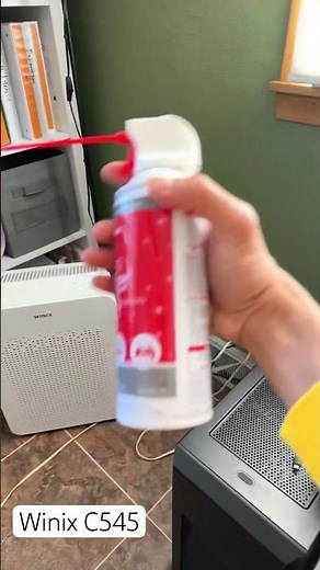 How quickly does the Winix C545 air purifier kick on to clean the air?