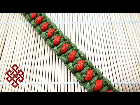 How to Make the Solomon's Slanted Path Paracord Bracelet Tutorial