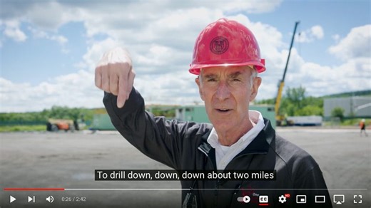 Bill Nye ’77 explains Earth Source Heat - Alumni, parents, and friends | Cornell University