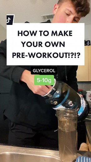How to Make Your Own Pre-Workout