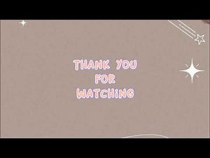 Thank you for watching Outro YouTube aesthetic Template | FREE DOWNLOAD #outro #youtube #aesthetic