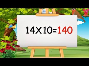 Table of 1 to 20 | Multipplication Table 1 to 20 | KiddiTube Channel