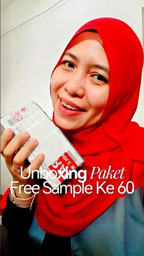 Unboxing Paket Free Sample Ke 60 #unboxingvideo #freesample #affiliatepemula #gelasplastik #dewiidez