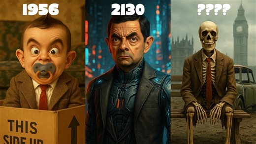 Evolution of ROWAN ATKINSON - Mr. Bean