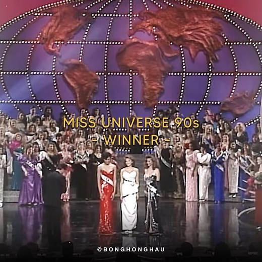 Coronation Moment Miss Universe 1990 - 1999