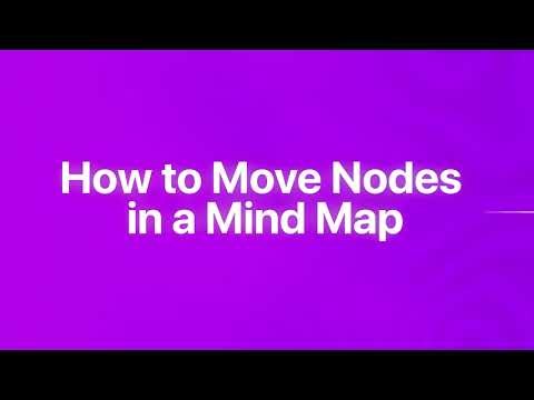 How to Move Nodes in a Mind Map | MindMap AI
