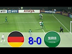 Germany 8 x 0 Saudi Arabia (Hat-Trick of Miroslav Klose) ●World Cup 2002 Extended Goals & Highlights