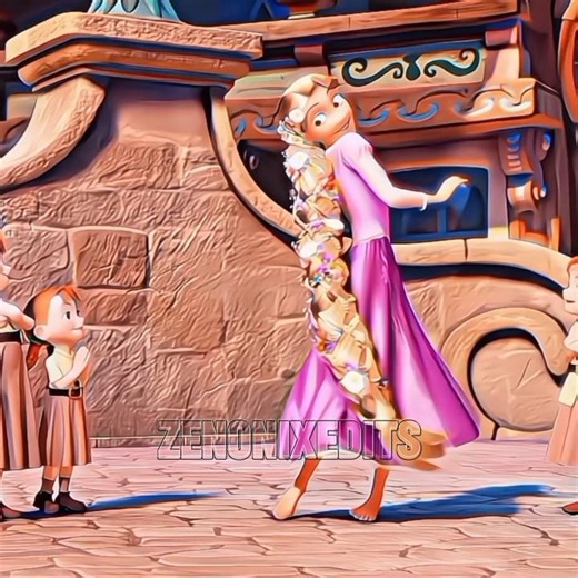 Rapunzel's Magic Hair Moments ✨ | Tangled Edit#shots