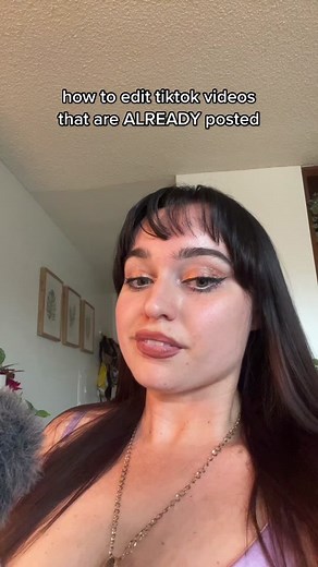You can now edit & fix videos that have been posted (within 3 days)