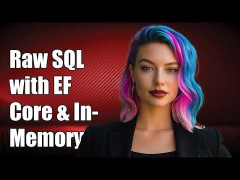 Raw sql with EF Core and in-memory db provider