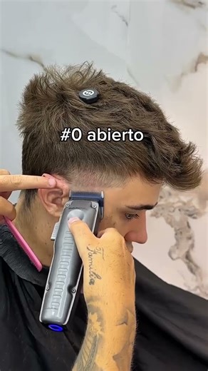 Clean taper fade tutorial with sharp clipper work #fade #taper #stopnfade