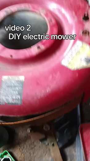 #diy #electric #mower #solar #charged