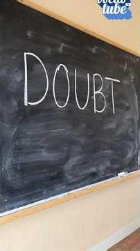 doubt - English Vocabulary Learning #Shorts