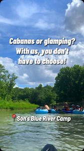 🌞🏕️ $49 Cabanas & $49 Glamping! SPRING BREAK DEALS YOU CAN’T MISS! 🌊🔥 💰 $49 Cabanas EVERY DAY! 🌙 $49 Glamping on Weeknights! 🚣‍♂️ $24.99 Tubing & Kayaking with Daily Shuttles! We know times are tough with rising prices, so we’re making it easier than ever for families to enjoy an unforgettable Spring Break without breaking the bank! For just $98, you can have a full day of fun AND a cozy night under the stars! ✨🌿 📍 Son’s Blue River Camp is the ultimate spot for family bonding, outdoor a