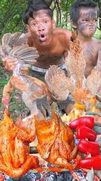 Primitive - Cooking chicken