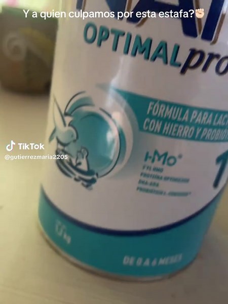 @Nestlé explícame cómo manejas el peso de tus productos, el peso que viene en la etiqueta ¿incluye la lata también? ¿Por eso nos roban un tercio de leche? #nestle #mama #economia #fraude #robo