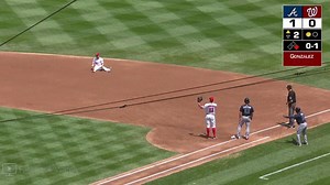 Murphy's impressive diving grab