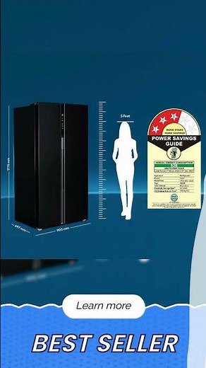 Haier 602 L, 3 Star, 100% Convertible Fridge Space, Expert Inverter, Frost Free Side by Side Refr...