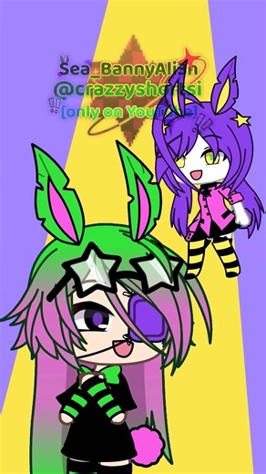 Baumkuchen End Credits // Alien Bunny / Sea Bunny / #gacha #alightmotion #gachaanimation #animation