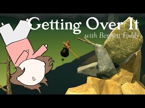 【getting over it with bennett foddy 】年末だし先に絶望しといてもいいかなって